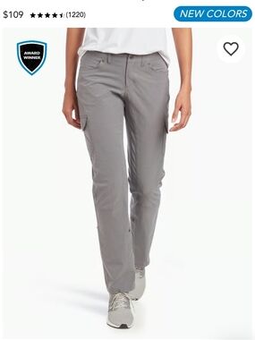 Kuhl Freeflex Roll-Up Pant In Flint